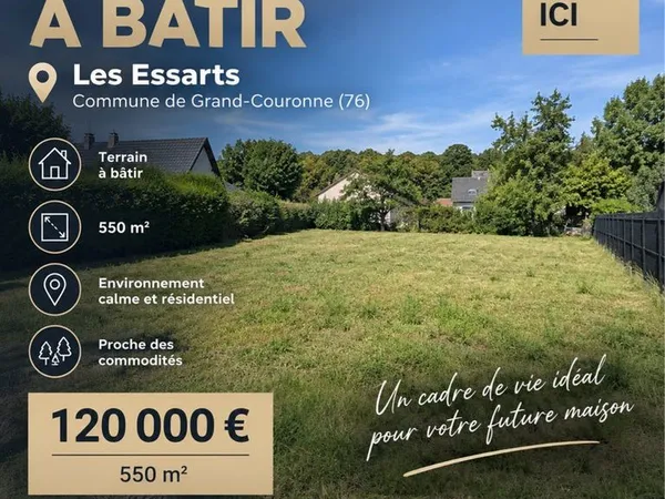Terrain à bâtir Les essarts