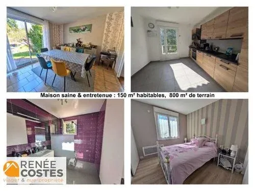 Viager 7 pièces 150 m²