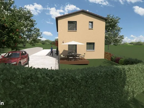 Maison 81 m² - 3 chambres avec terrain à LACHASSAGNE (69)