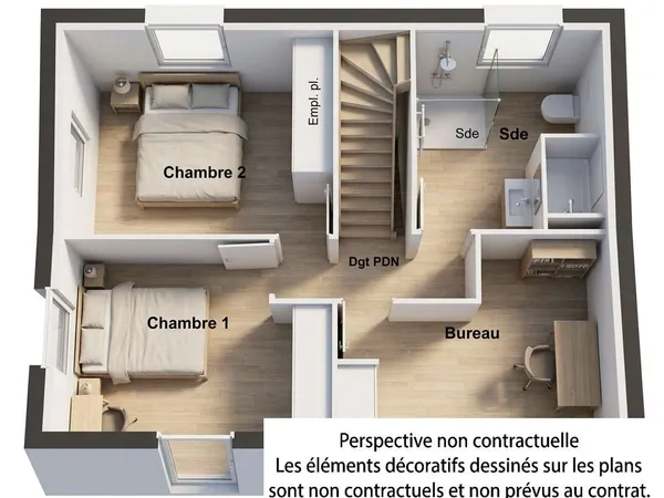 Maison 3 pièces 89 m²