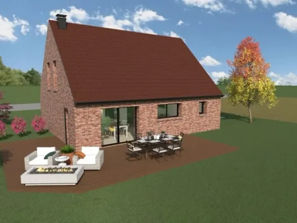 Maison neuve 5 pièces 100 m²