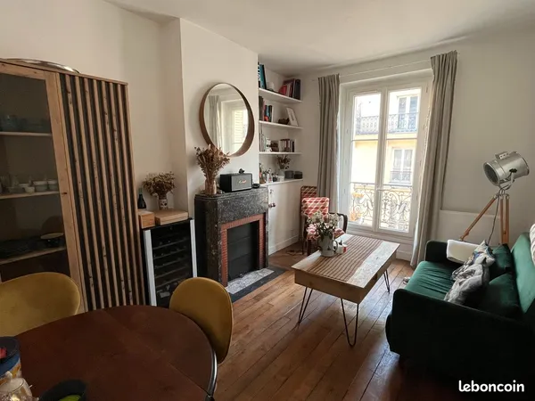 T2 meublé, 31m2, paris 11ème