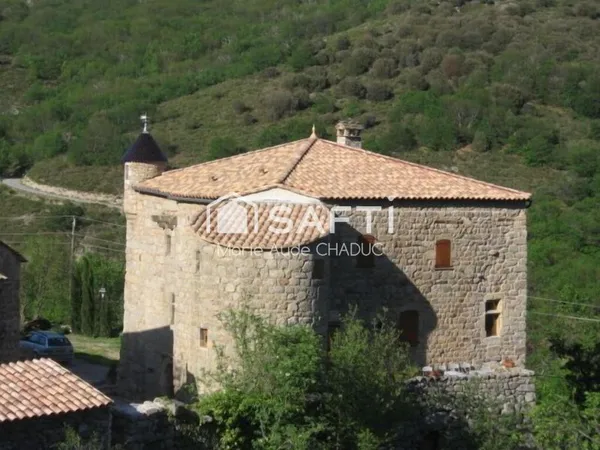 Château du XIIIème sc 237 m2, Mas 154 m2, 30 m Des Vans
