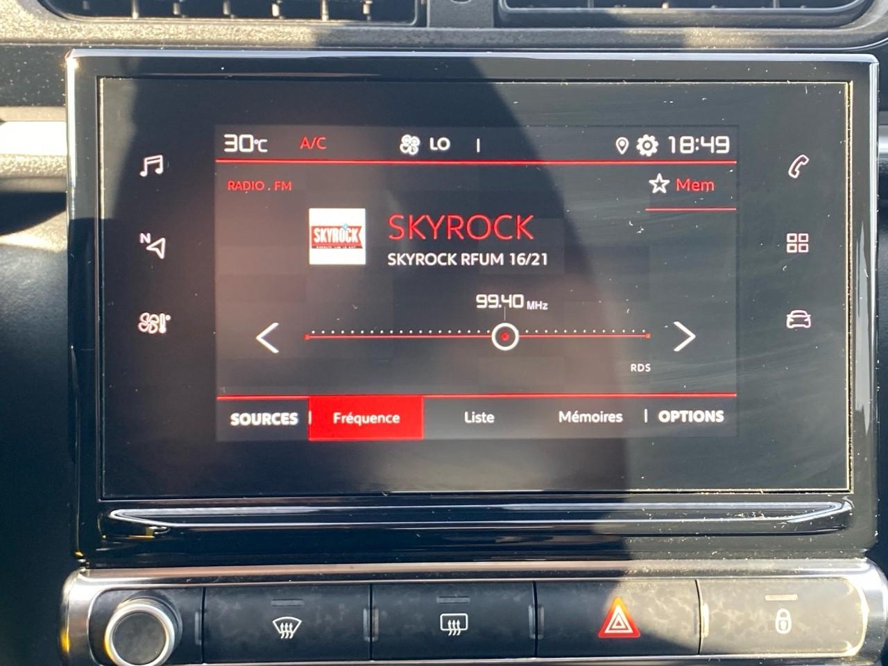 Citroën C3 1.2 puretech 110ch s&s max boite automatique — photo 21