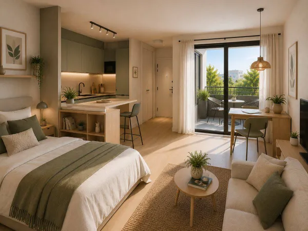 Appartement 1 pièce 30 m²