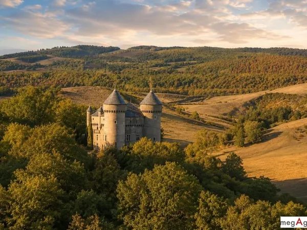 Château avec chambres d'hôtes, activité clé en main et cadre nature