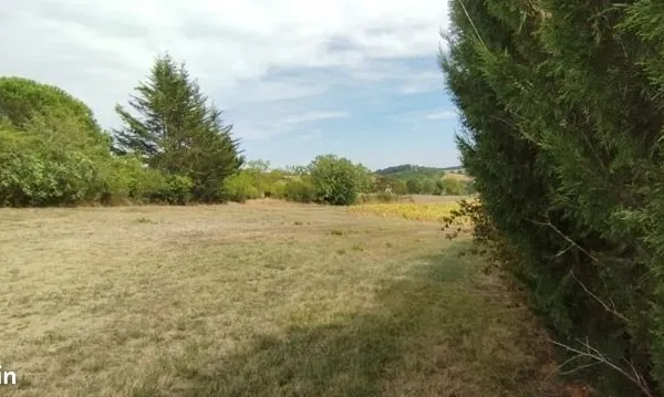 Terrain 1 000 m² Montegut
