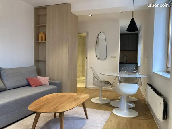 Meublé 2 pièces 38 m²