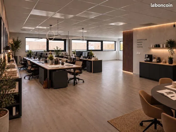 Bureaux 125 m² - Longueau Pôle Jules Verne - Parking - Climatisation