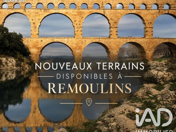 Terrain 381 m² Remoulins