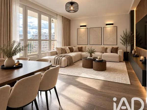 Appartement 2 pièces 50 m²