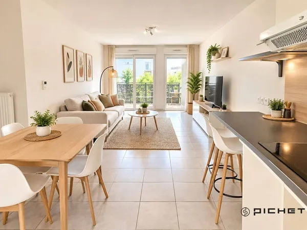 Appartement 3 pièces 62 m²