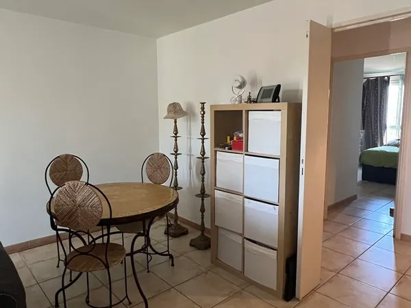Montpellier Aiguelongue T2 52,42m2, loggia / parking / cave