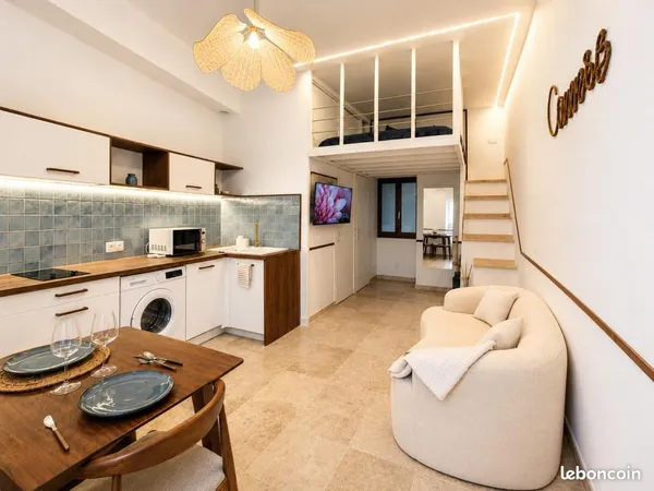 Studio 1 pièce 18 m²