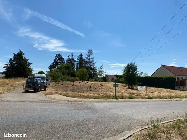 Terrain constructible 1146 m2 viabiliser