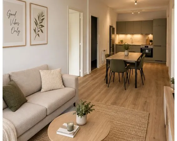 T3 entièrement rénové - 2 chambres - reims