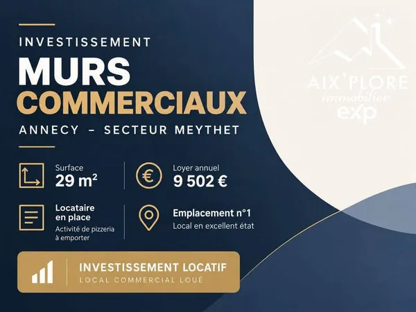 Local commercial 29 m²