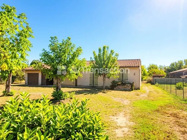 33133 - GALGON - MAISON 100M2 4 CHAMBRES GRAND JARDIN