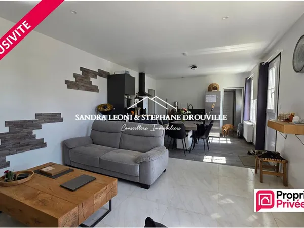 PROCHE MAINTENON CHARMANTE MAISON RENOVEE de 110 m², 3 chambres