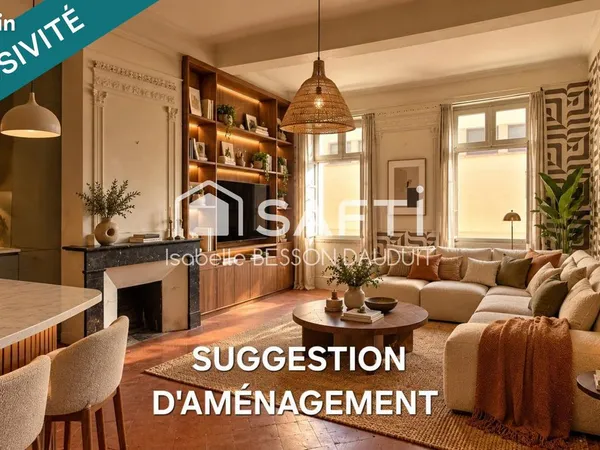 Appartement 3 pièces 62 m²