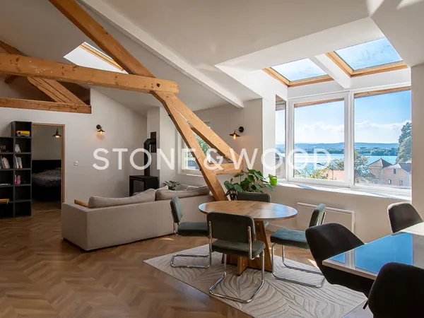 Appartement de charme avec jardin et vue sur le lac d'Annecy