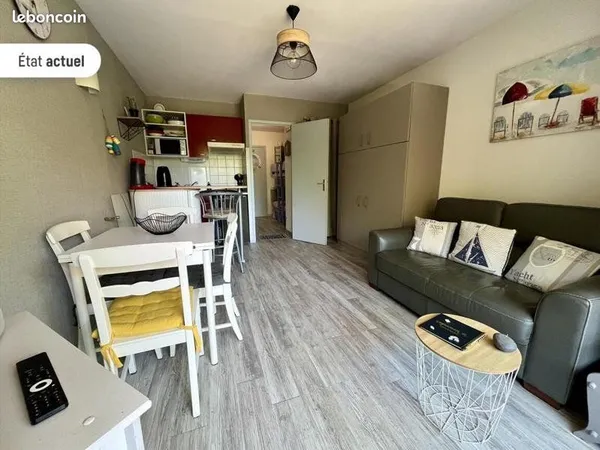 Studio 1 pièce 23 m²