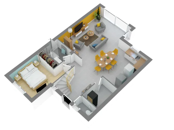 Maison neuve 5 pièces 98 m²