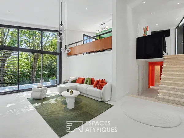 Maison d'Architecte au design minéral