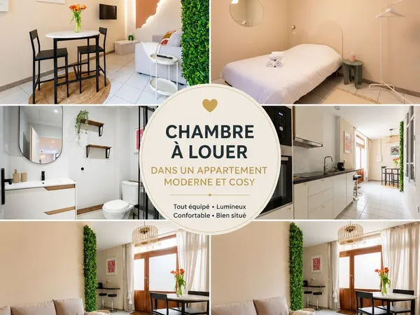 À louer - Chambre meublée