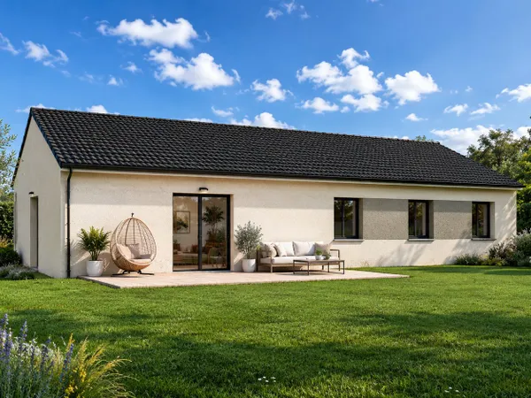 Terrain + maison 108 m²