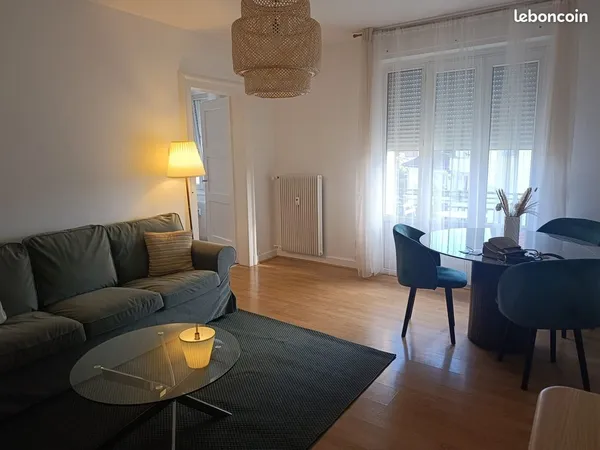 Beau F2 de 50m2 meublé et équipé à Neudorf