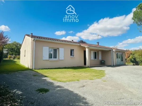 Maison de plain-pied 6 pièces 120 m²