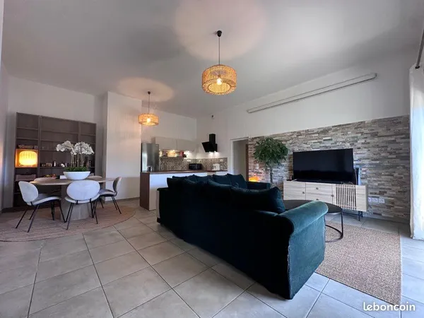 Appartement T3 76m2 avec garage et jardin privatif