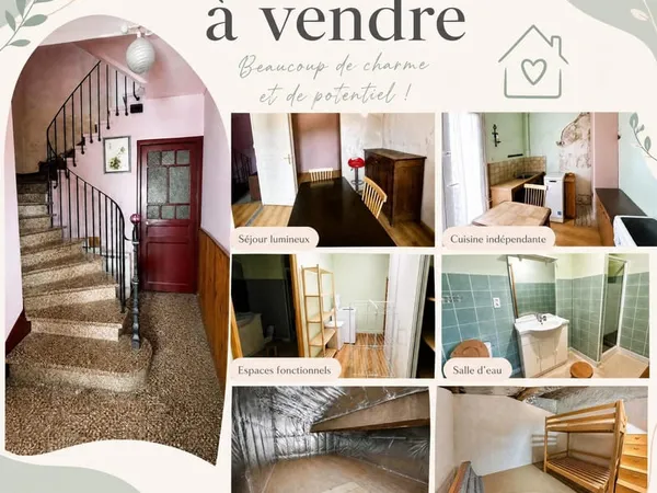 Maison de village F5 avec garage