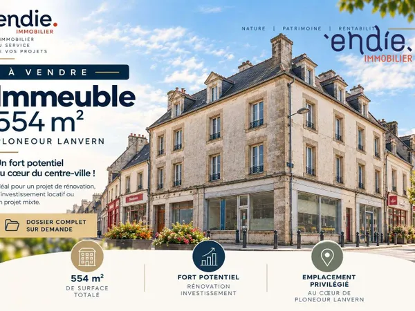 Immeuble 554 m²