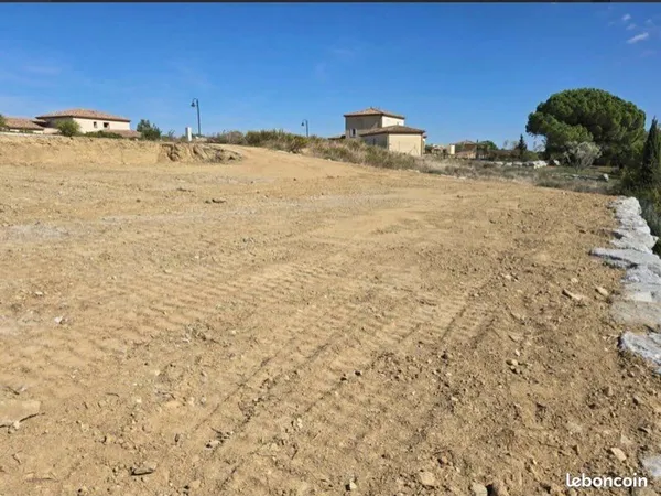 Terrain plein sud
