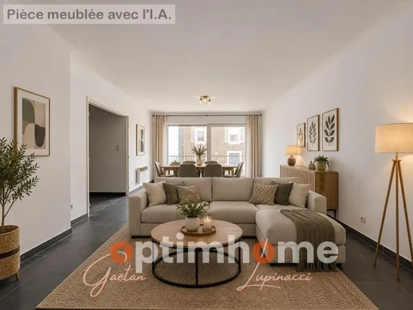 Bel appartement lumineux, 3 pièces - JOEUF (54)
