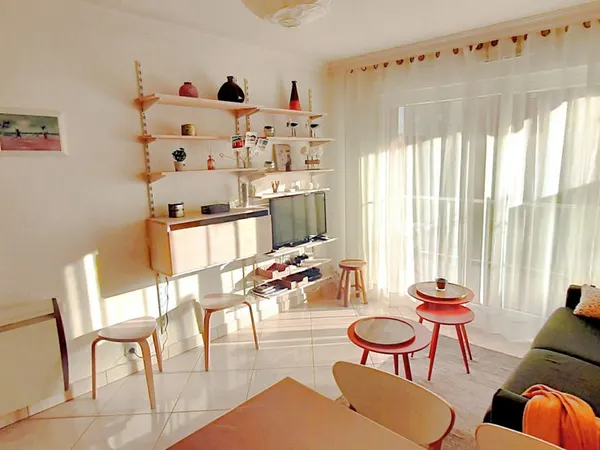 Studio meublé 32 m² Stella-Plage centre