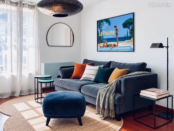 NANTES CENTRE - Duplex meublé avec 1 chambre et espace bureau
