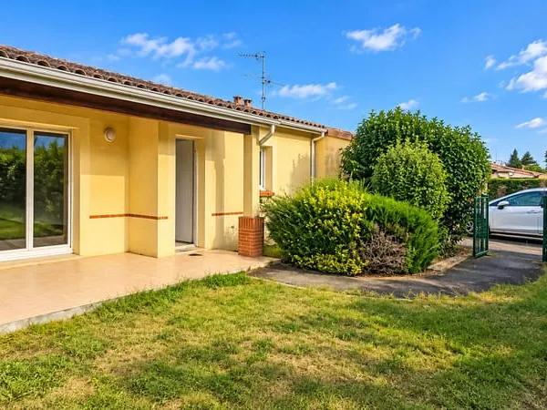 Montauban Cours Foucault - Maison de plain-pied, 3 chambres, jardin et terrasse couverte