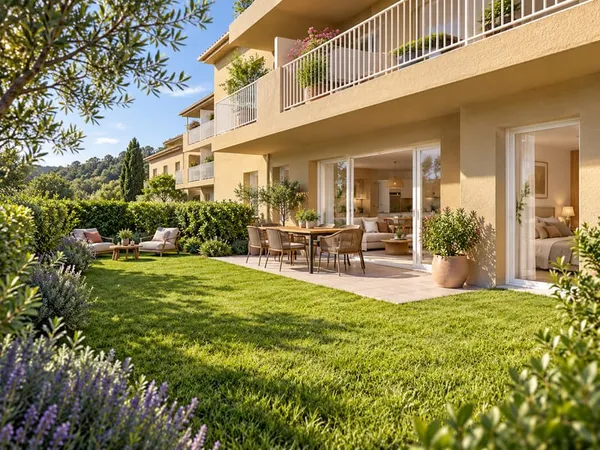 T2 DE 45M² AVEC JARDIN PROCHE THOLONET