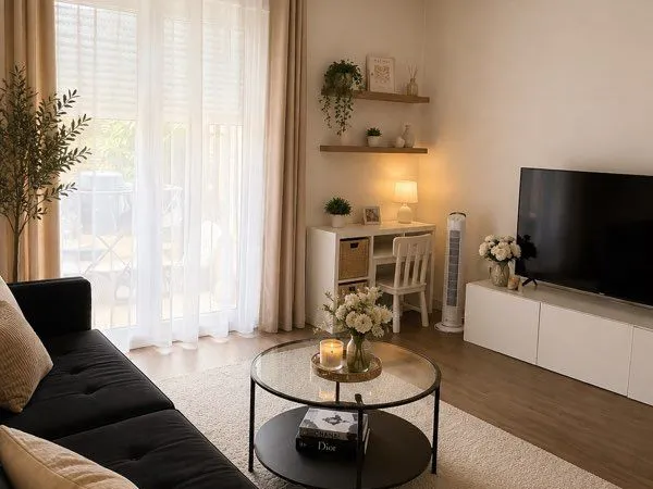 🏡 Appartement meublé 43 m² avec terrasse & jardin privatif - Parking - Proche gare Montigny-Beaucham