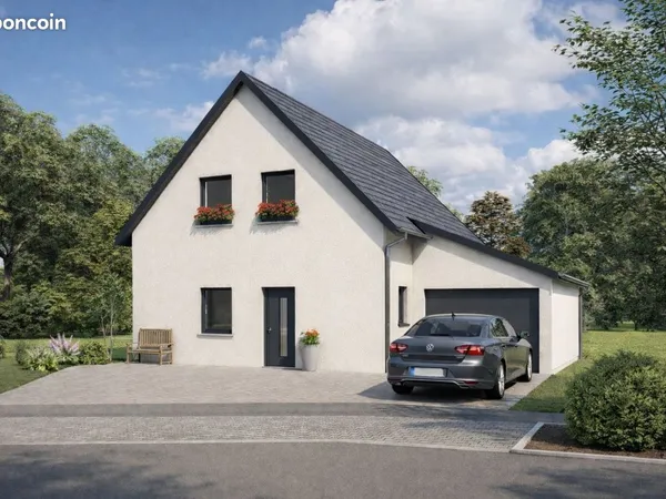 Projet de construction d'une maison 107 m² avec terrain à DACHSTEIN (67)