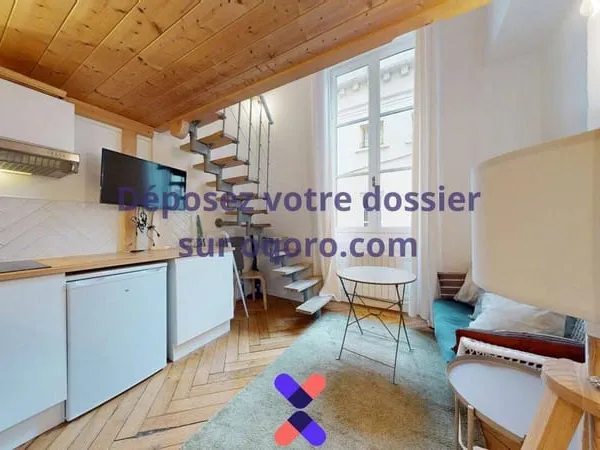 Studio 1 pièce 22 m²