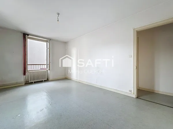 Appartement T3 lumineux - 74 m² , 2 chambres
