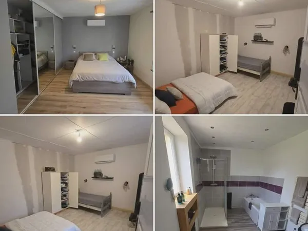 Maison 4 chambres a finir