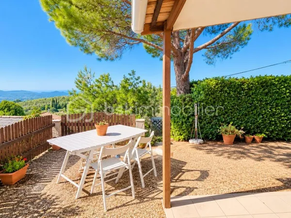 LE CASTELLET - MAISON INDIVIDUELLE AVEC JARDIN PRIVATIF ET VUE DÉGAGÉE JUSQU'À LA MER