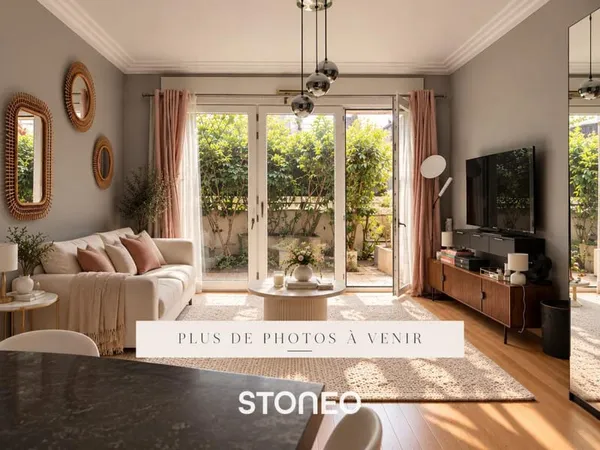 STUDIO LUMINEUX SUR JARDIN - NEUILLY SUR SEINE / BAGATELLE