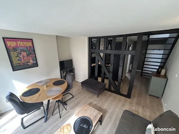 A louer T2/Duplex meublé centre ville Troyes