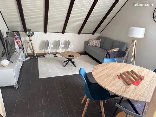 Spacieux appartement 3 chambres meublé équipé TOUS COMPRIS